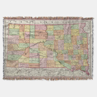South Dakota Throw Blanket