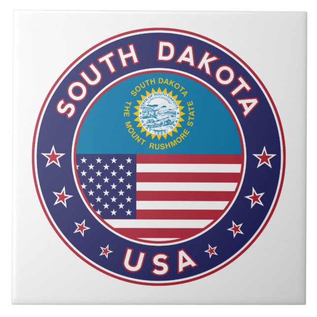 South Dakota Tile (Front)