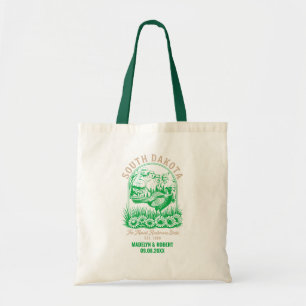 South Dakota Wedding Welcome Bag, State Love Tote Bag