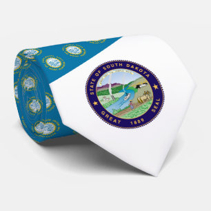 South Dakotan Flag & Seal, Flag of South Dakota Tie