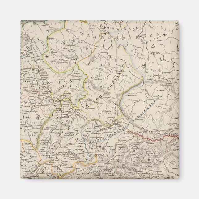 South Danube countries Magnet (Front)