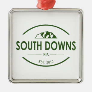 South Downs National Park Metal Ornament