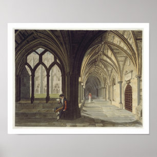South East Angle of the Cloisters, plate T from 'W Poster