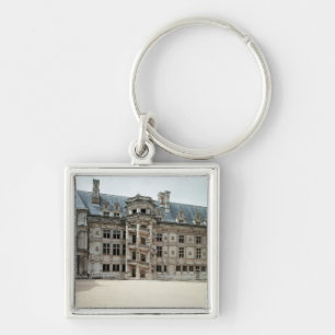 South east facade of the Francois I Wing Keychain