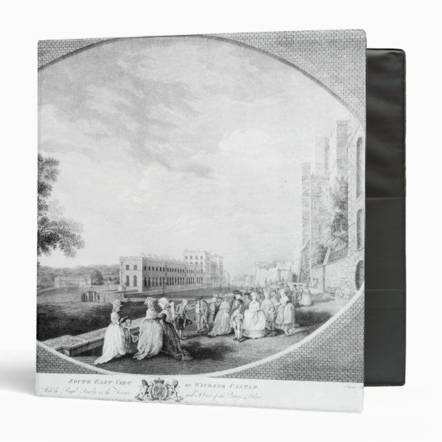 South East view of Windsor Castle Binder (Front/Inside)