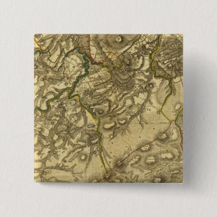 South Edinburgh Shire 2 Inch Square Button