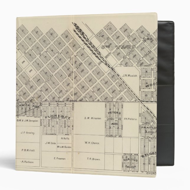 South Fresno, California Binder (Front/Inside)
