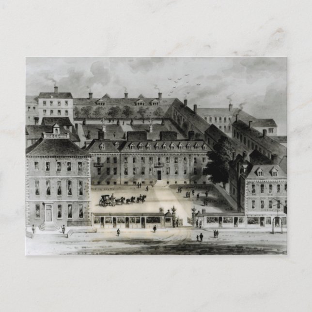 South Front of Leicester House, c.1720 Postcard (Front)