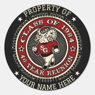 South Gate High School Ramsey Propriétés Stickers