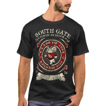 South Gate High School T-Shirt - Ramsey Front