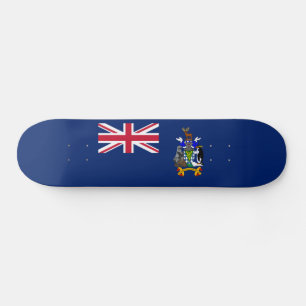South Georgia and the South Sandwich Islands Flag Skateboard