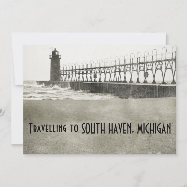 South Haven Michigan Invitation (Front)