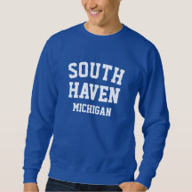 South Haven Michigan Printed Sweatshirt