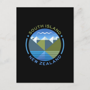 SOUTH ISLAND NEW ZEALAND POSTCARD