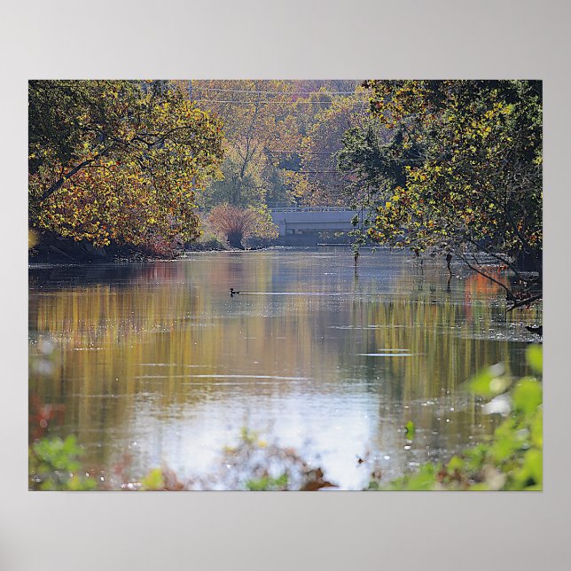 South Jersey Waterway Poster (Front)