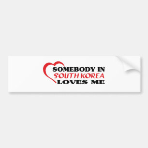 SOUTH KOREA BUMPER STICKER