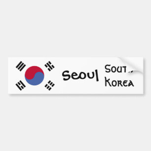 South Korea Bumper Sticker