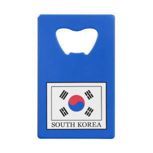 South Korea Credit Card Bottle Opener