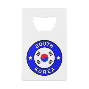 South Korea Credit Card Bottle Opener