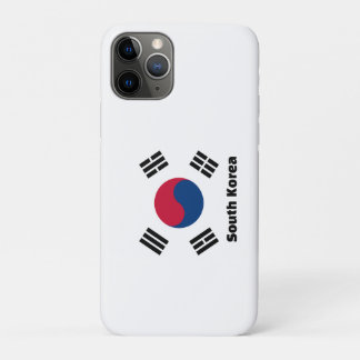 South Korea Flag iPhone 11 Pro Case