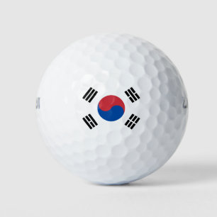 South Korea Flag Golf Balls