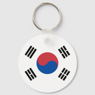 South Korea Flag Keychain