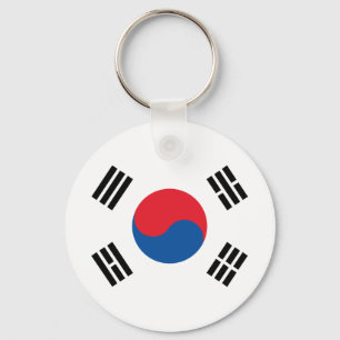South Korea Flag Keychain