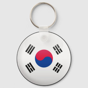 South Korea Flag Keychain