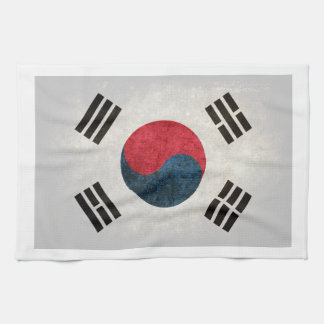 South Korea Flag; Kitchen Towel