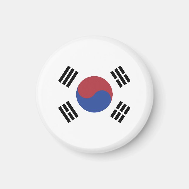 South Korea flag Magnet (Front)
