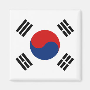 South Korea Flag Magnet