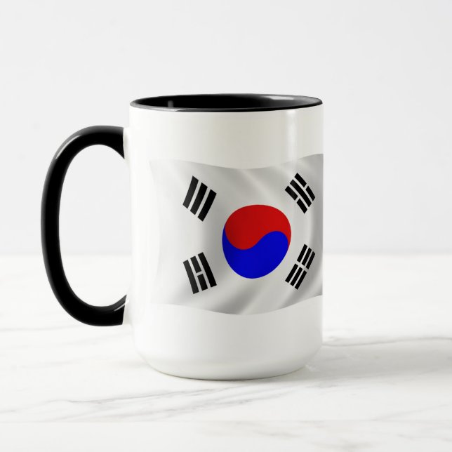South Korea Flag Mug (Left)
