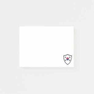 South Korea flag notes