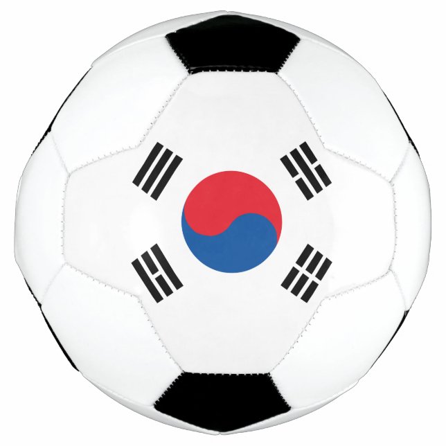 South Korea Flag Soccer Ball (Front)