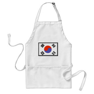South Korea Flag Standard Apron