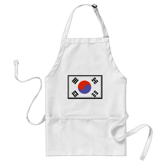 South Korea Flag Standard Apron (Front)