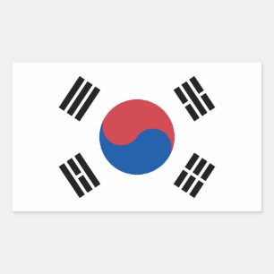 South Korea Flag Sticker