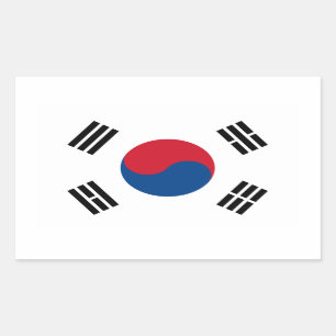 South Korea Flag Sticker