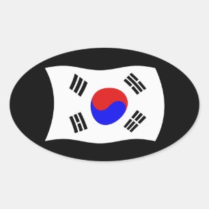South Korea Flag Sticker