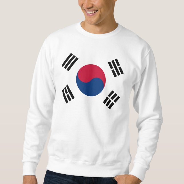 South Korea Flag Sweatshirt (Front)