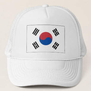 South Korea Flag Trucker Hat