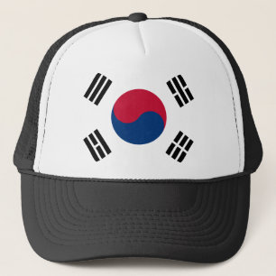 South Korea Flag Trucker Hat