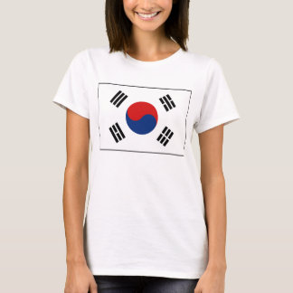 South Korea Flag x Map T-Shirt