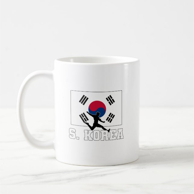 South Korea Football Soccer Team Coffee Mug (Left)
