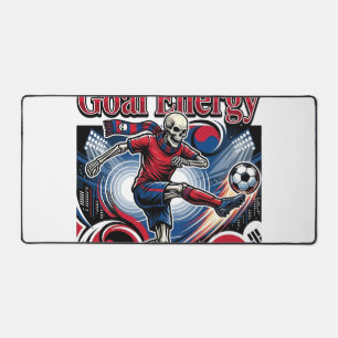 South Korea Goal Energy Skeleton Striker Nations B Desk Mat