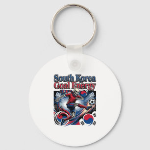 South Korea Goal Energy Skeleton Striker Nations B Keychain