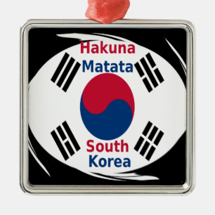  South Korea Hakuna Matata Art Print/Graphic Metal Ornament