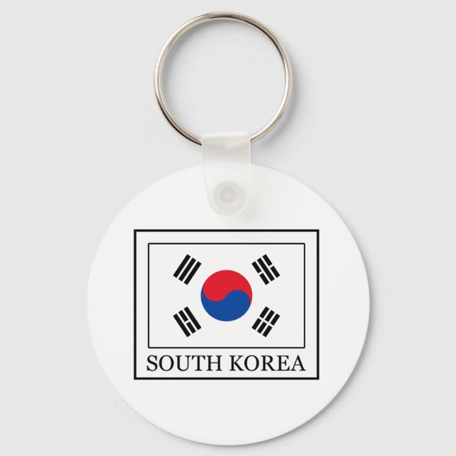 South Korea Keychain (Front)