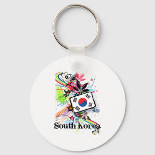 South Korea Keychain