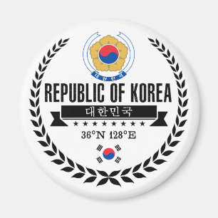 South Korea Magnet